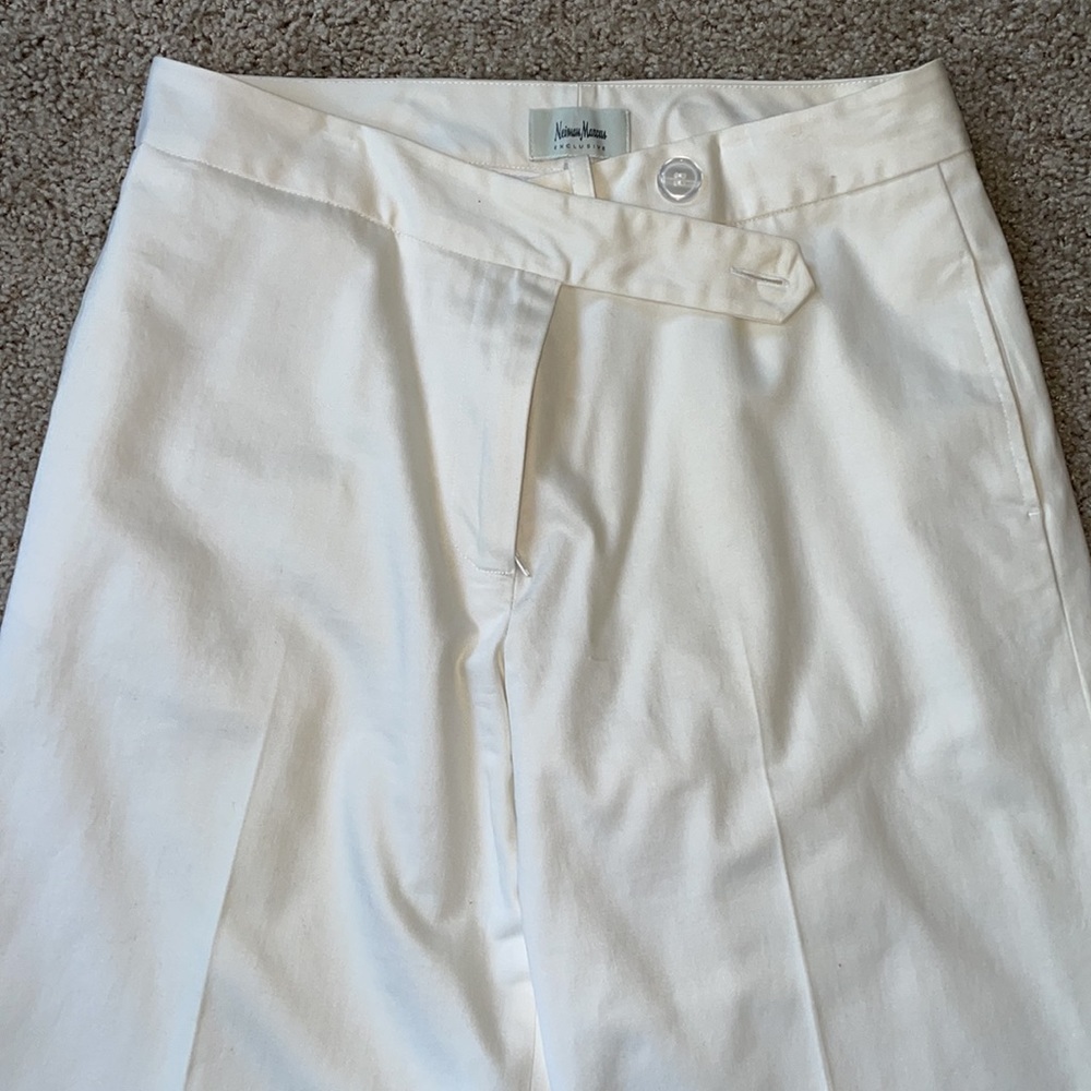 Neiman Marcus Exclusive lined wide leg pants - women’s size 8